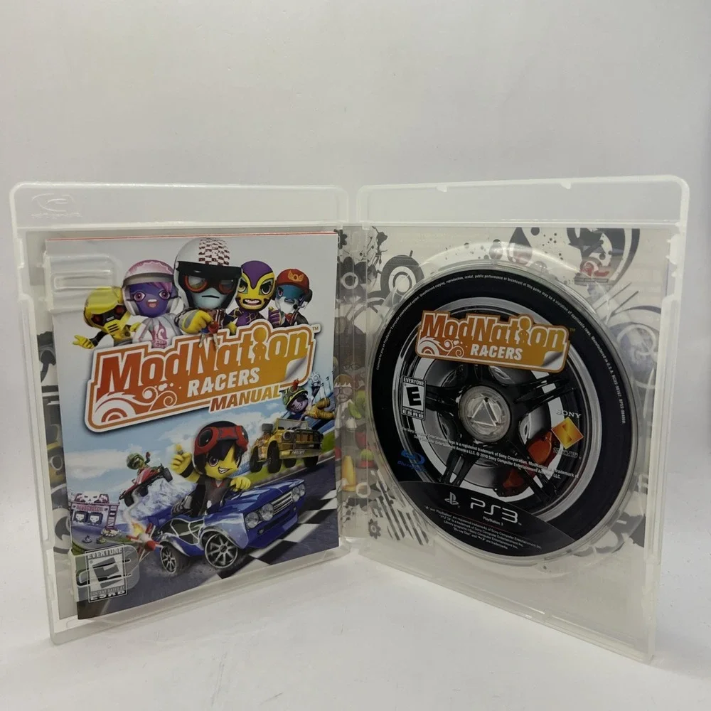 ModNation Racers (Sony PlayStation 3, PS3, 2010) Complete with Manual CIB